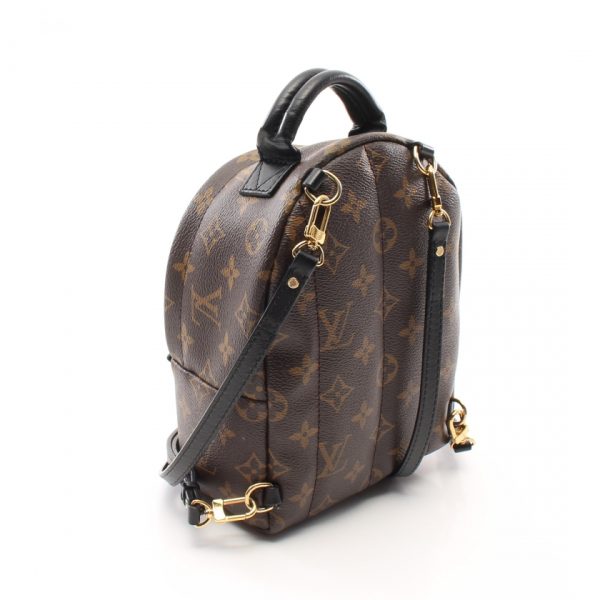 1 Louis Vuitton Backpack Mini Monogram Rucksack Brown Black