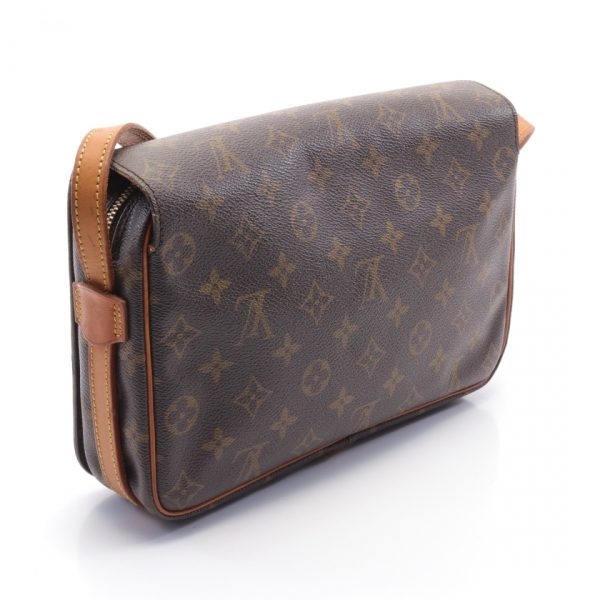 1 Louis Vuitton Saint germain 28 Monogram Shoulder Bag Leather Brown