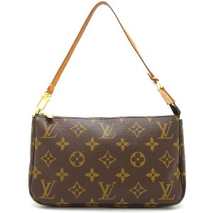 1 Louis Vuitton Neo Portocart Monogram Macassar Brown Black Card Case