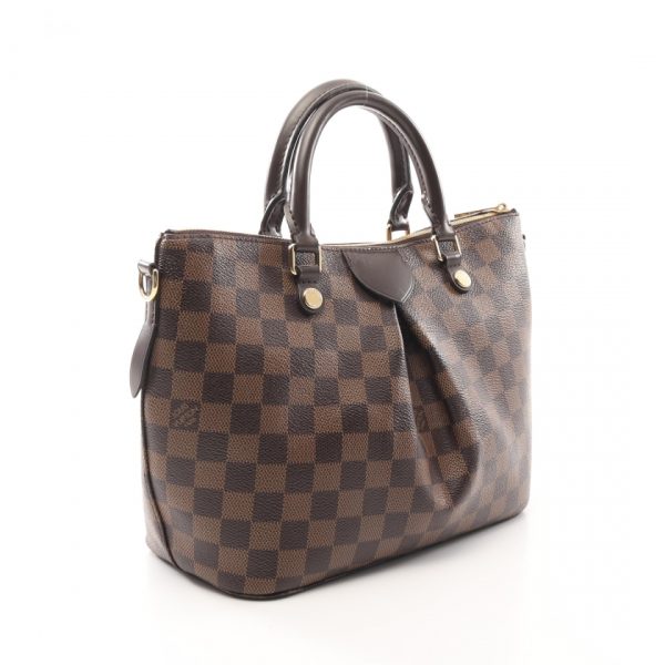 1 Louis Vuitton Sienna PM Damier Ebene Handbag Brown