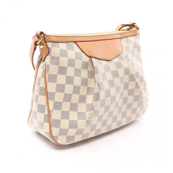 1 Louis Vuitton Siracusa PM Damier Azur Shoulder Bag