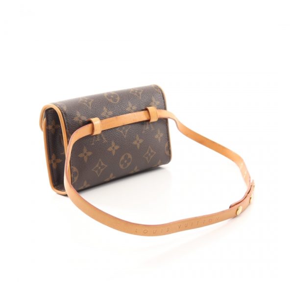 1 Louis Vuitton Pochette Florentine Monogram Body Bag Brown