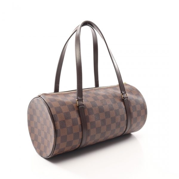 1 Louis Vuitton Papillon 30 Damier Ebene Handbag Brown