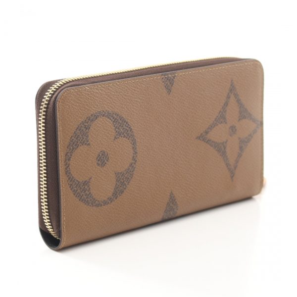 1 Louis Vuitton Zippy Wallet Monogram Long Wallet Light Brown