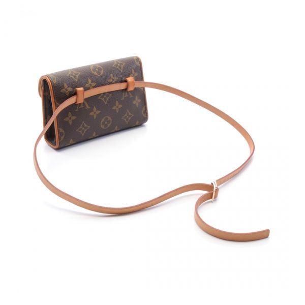 1 Louis Vuitton Pochette Monogram Body Bag Waist Bag Brown