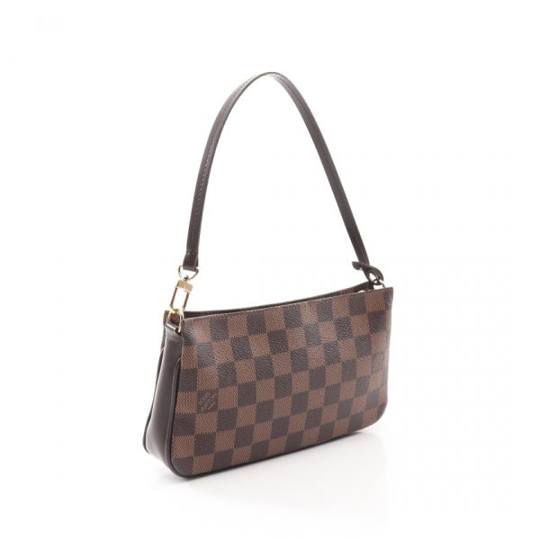 1 Louis Vuitton Navona Damier Ebene Handbag Brown