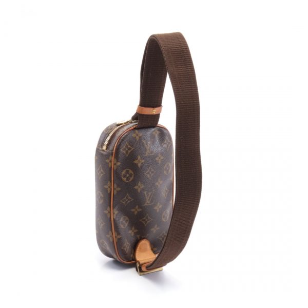 1 Louis Vuitton Pochette Ganju Monogram Body Bag Brown