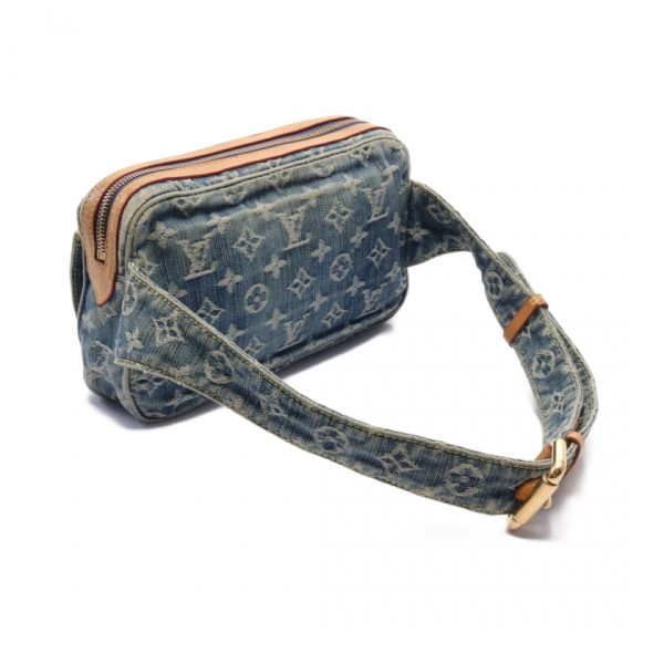 1 Louis Vuitton Bum Bag Monogram Denim Body Bag Blue