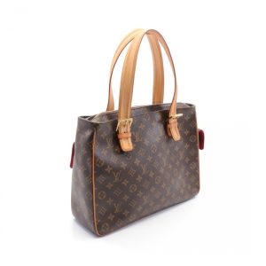 1 Louis Vuitton Monogram Phone Box Coated Canvas Bag Marron