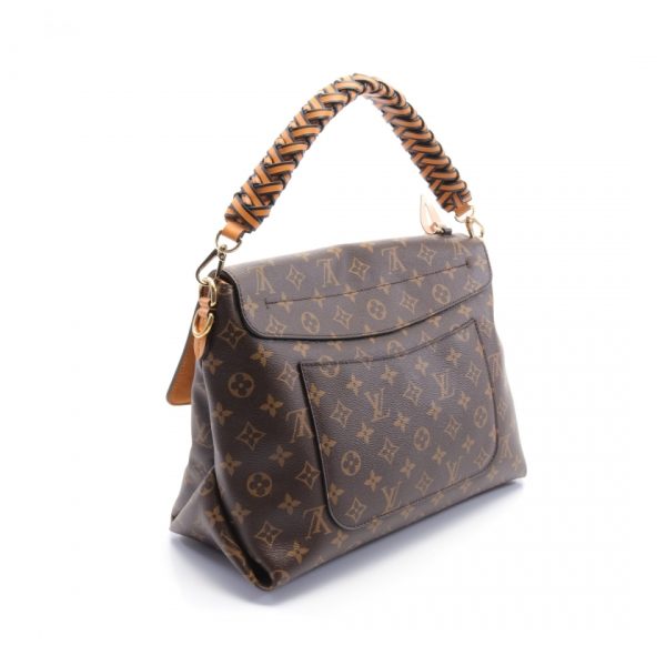 1 Louis Vuitton Beauvre MM Monogram Shoulder Bag Brown