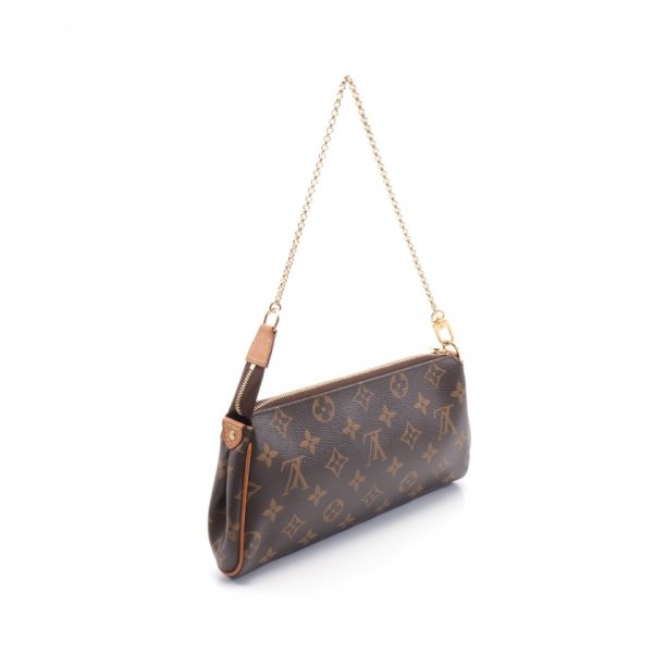 1 Louis Vuitton Eva Monogram Chain Shoulder Bag Brown