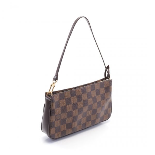 1 Louis Vuitton Navona Damier Ebene Handbag Brown