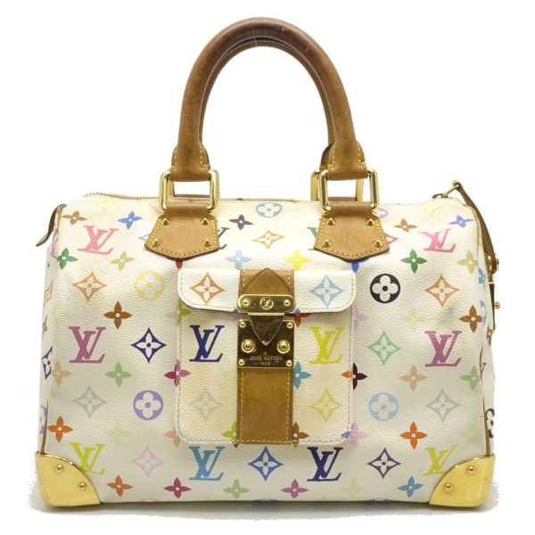 1 Louis Vuitton Multicolor Speedy 30 Bron Boston Bag