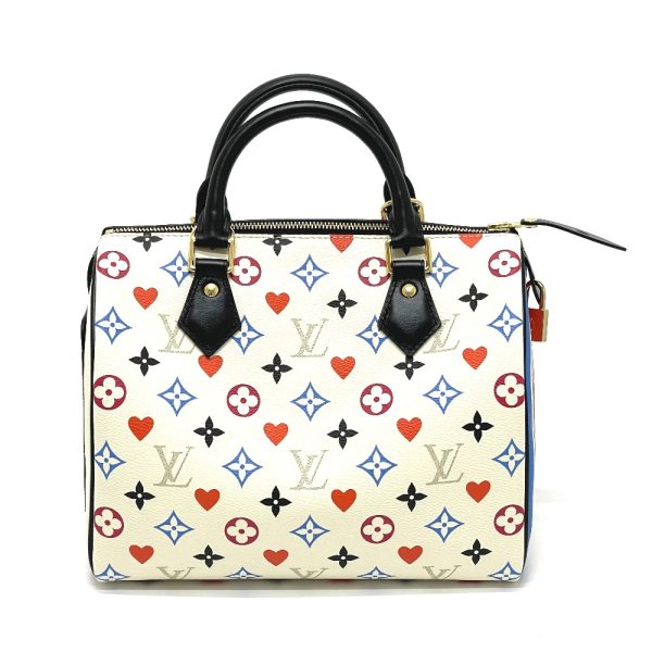 1 Louis Vuitton Monogram Multicolor Collection Bag Speedy Bandouliere 25