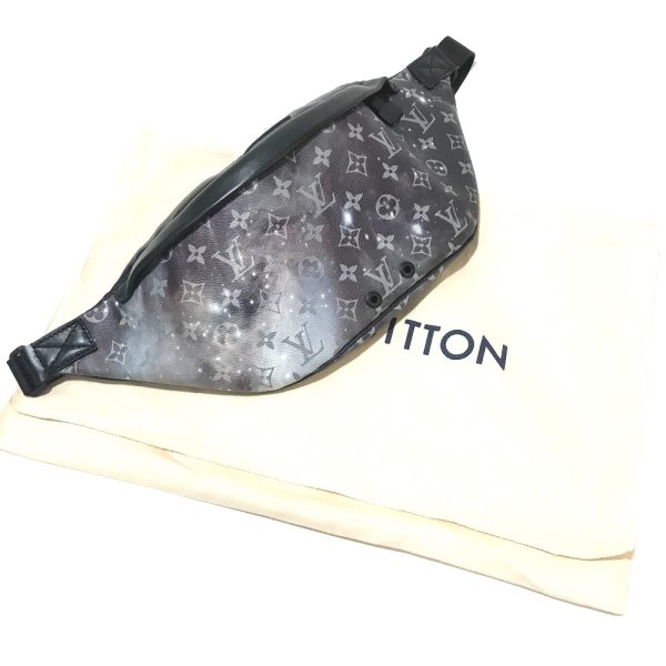 1 Louis Vuitton Monogram Galaxy Discovery Bum Bag Black Silver