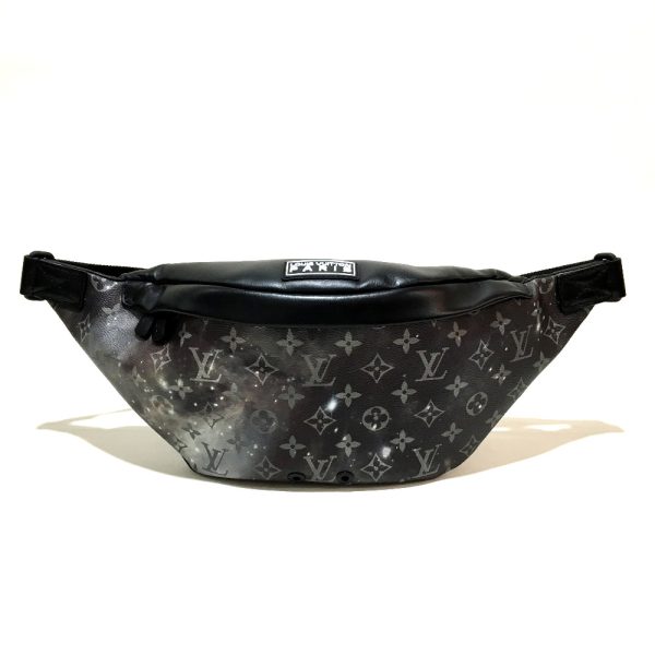 1 Louis Vuitton Monogram Galaxy Discovery Bum Bag Black Silver