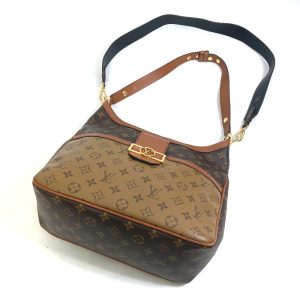 1 LOUIS VUITTON Monogram Pochette Accessory Pouch One Shoulder Bag Brown