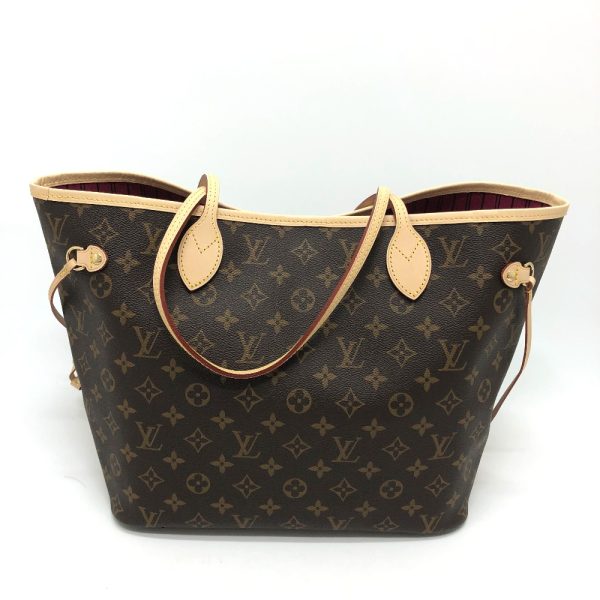 1 Louis Vuitton Monogram Neverfull MM Tote Bag