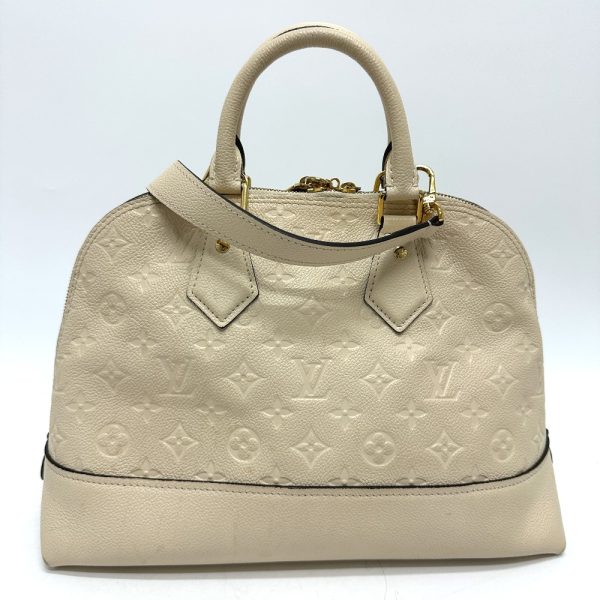 1 Louis Vuitton Monogram Implant Neo Alma PM Handbag Tourtrell Creme