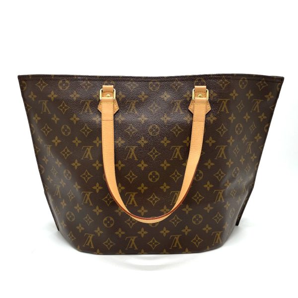 1 Louis Vuitton Monogram Handbag Tote Bag Brown