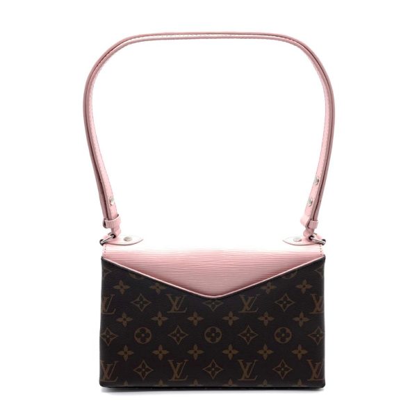 1 Louis Vuitton Saint Michel Monogram Epi Pink Brown Shoulder Bag