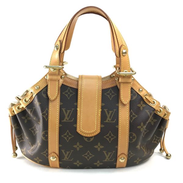 1 Louis Vuitton Monogram Theda GM Handbag Brown