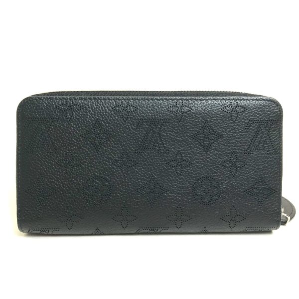 1 Louis Vuitton Monogram Zippy Wallet Round Zipper Long Wallet Noir Black