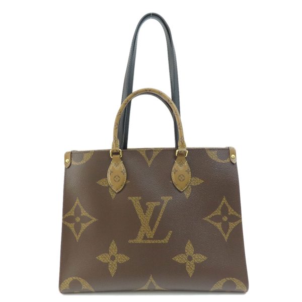 1 Louis Vuitton On The Go MM Monogram Giant Tote Bag Monogram Reverse