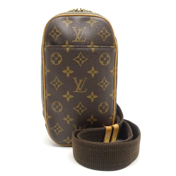 1 Louis Vuitton Monogram Pochette Ganju Brown Body Bag