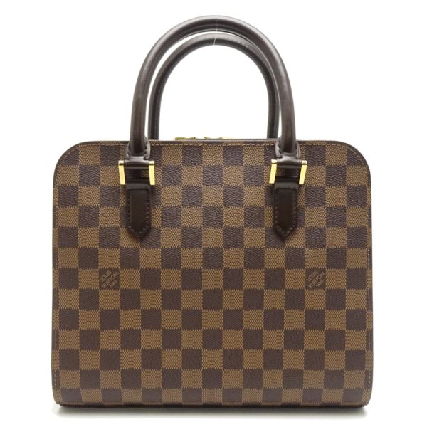 1 Louis Vuitton Damier Triana Ebene Handbag