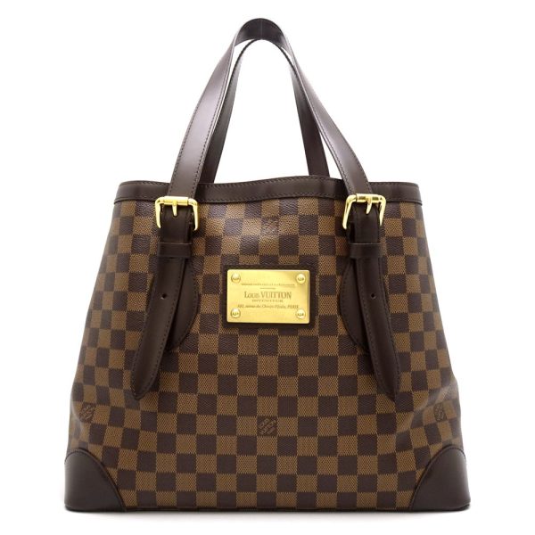 1 Louis Vuitton Damier Hampstead MM Ebene Tote Bag