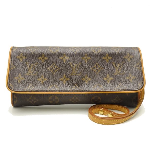 1 Louis Vuitton Monogram Pochette Twin GM Brown