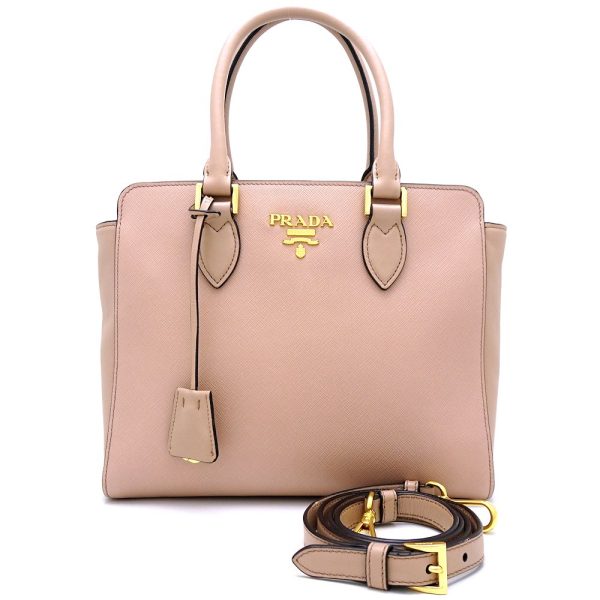 1 Prada Handbag Crossbody Cipria Pink Beige