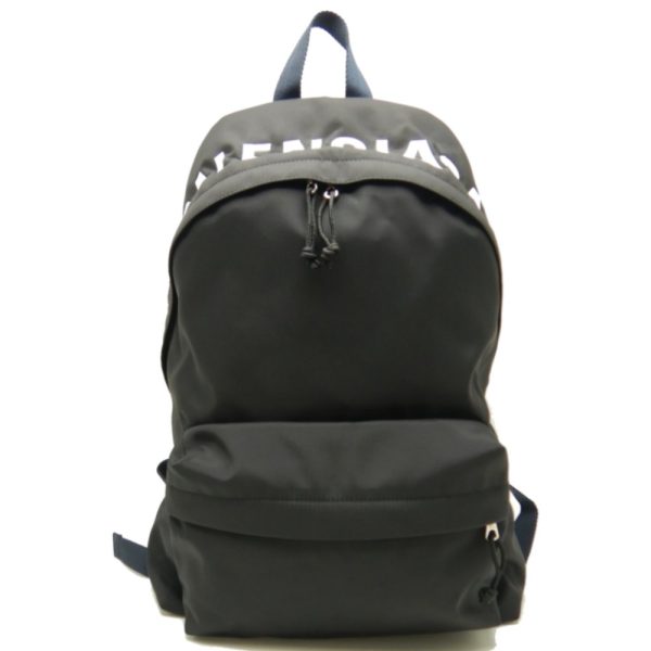 1 Balenciaga Wheel Backpack Recycled Nylon Black