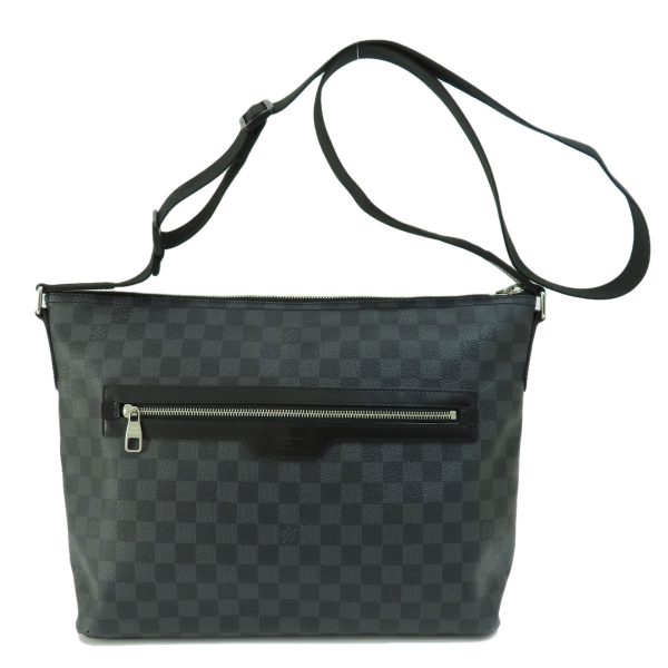1 Louis Vuitton Mick MM Damier Graphite Shoulder Bag Damier Canvas