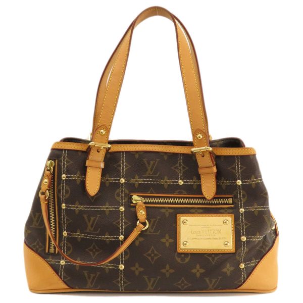 1 Louis Vuitton Riveting Shoulder Bag Monogram Canvas