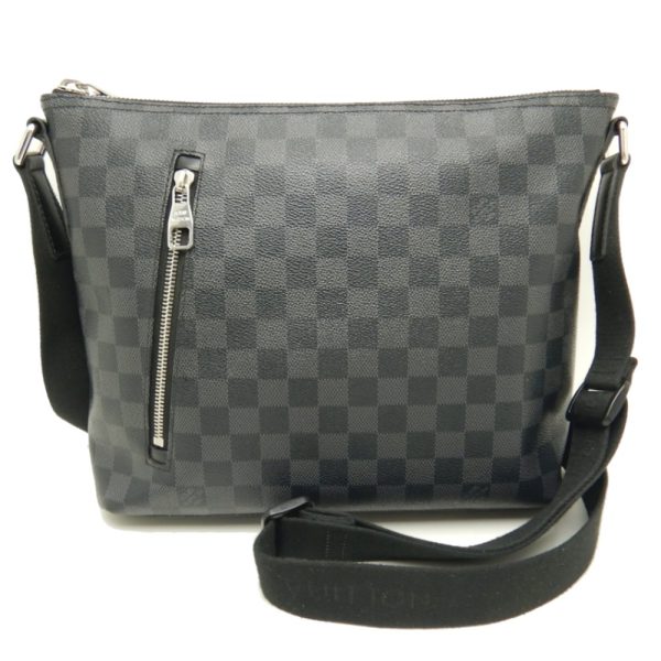 1 Louis Vuitton Damier Graphite Mick PM Diagonal Shoulder Bag