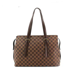 1 Louis Vuitton Damier Buzas Roseberry Ebene Shoulder Bag