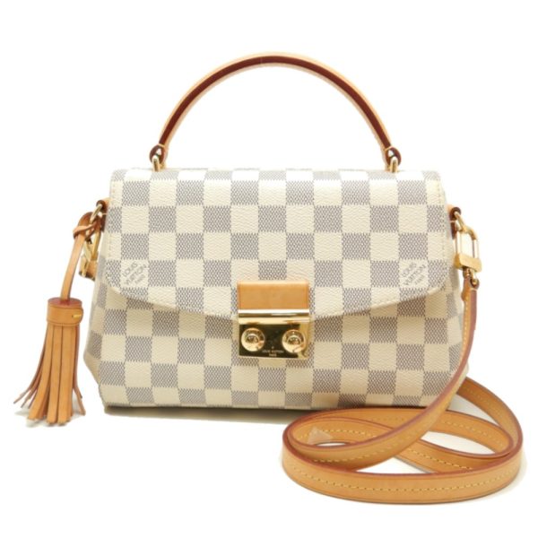 1 Louis Vuitton Damier Azur Croisette 2way Bag