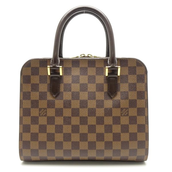 1 Louis Vuitton Damier Triana Ebene Handbag