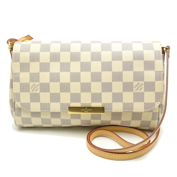 1 Louis Vuitton Damier Azur Favorite MM 2WAY Bag