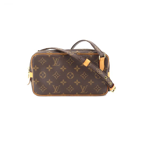 1 Louis Vuitton Monogram Pochette Marly Bandouliere Shoulder Bag