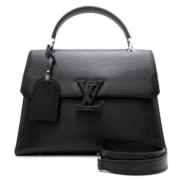 1 Louis Vuitton Epi Grenelle MM Noir Handbag Black