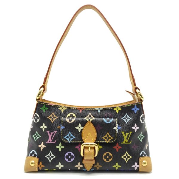 1 Louis Vuitton Multicolor Eliza Noir Semi Shoulder Bag Black