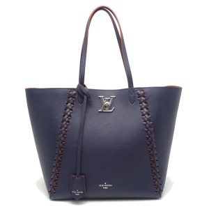 1 Louis Vuitton Sack Ad PM Backpack Monogram Denim Blue Leather