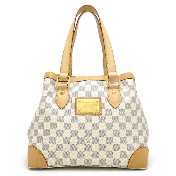 1 Louis Vuitton Damier Azur Hampstead PM Tote Bag