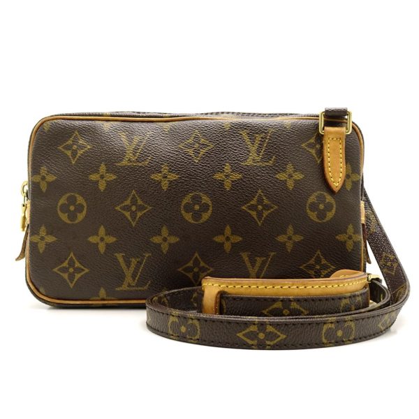 1 Louis Vuitton Monogram Marly Bandouliere Brown