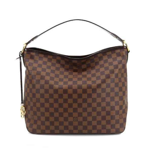 1 Louis Vuitton Damier Delightful MM Shoulder Bag Ebene