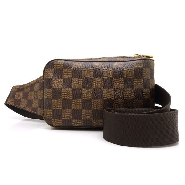 1 Louis Vuitton Damier Jeronimos Ebene Body Bag Brown