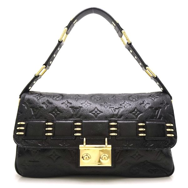 1 Louis Vuitton Monogram Maidia Louvre Noir Shoulder Bag Black